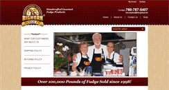 Desktop Screenshot of bighornfudge.com